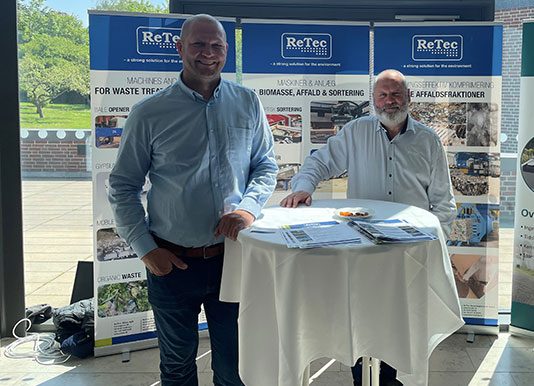 Hans Jacobsen og Peter Ry Schmidt på AFFALD 2023