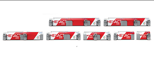 Ecostar stationær sigte Hexact i alle modullængder - ReTec