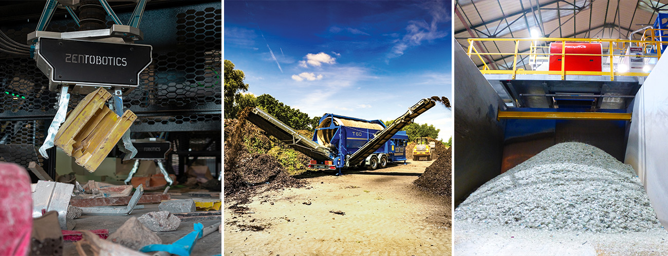 Forskellige løsninger til sortering af affald - ReTec